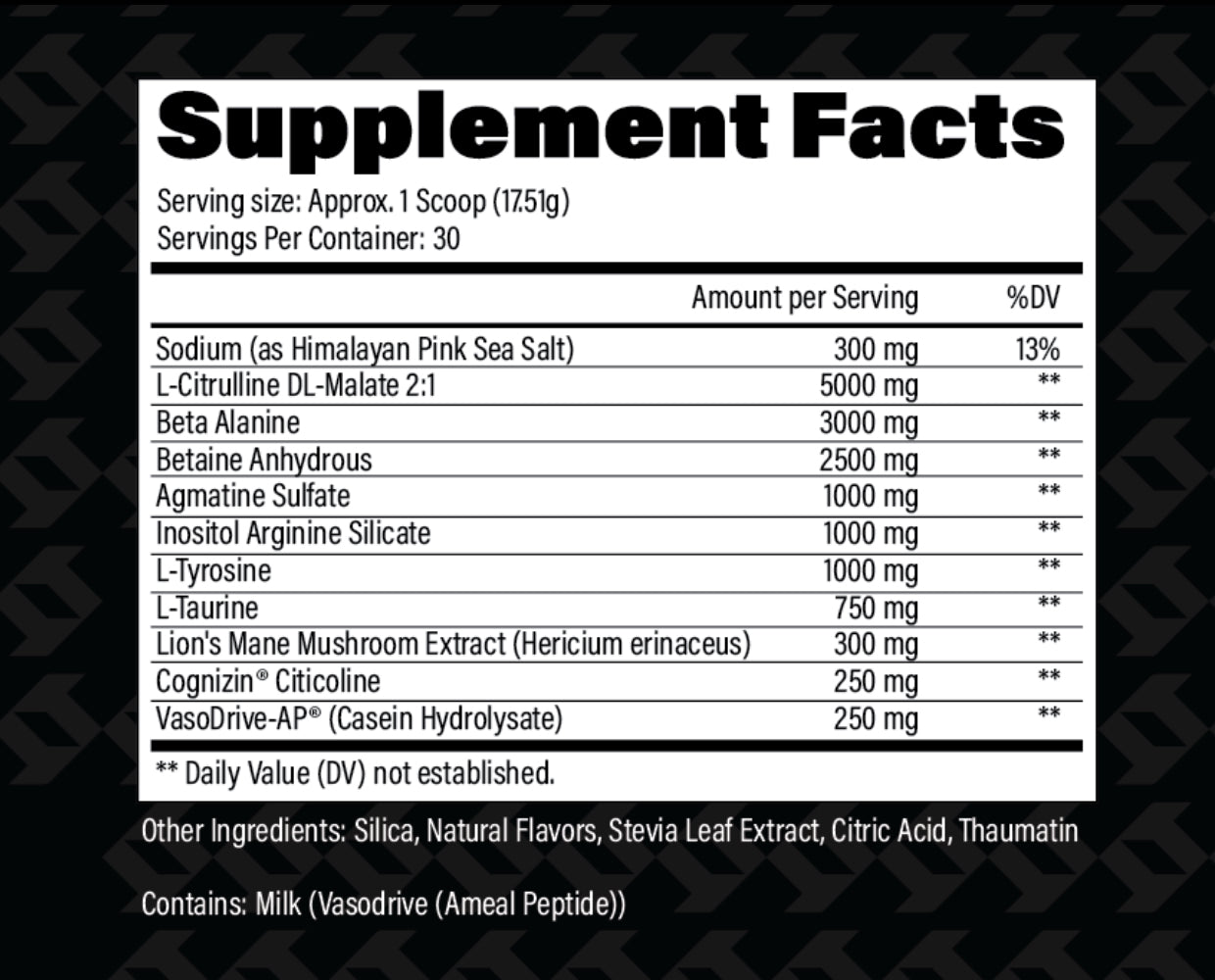 Non-Stim Pre-Workout